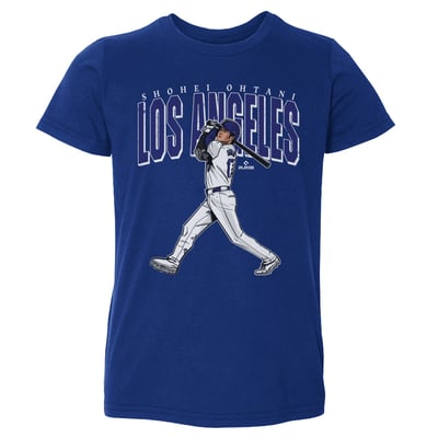 Shohei Ohtani 500 Level Toddler Big Time T-Shirt - Royal