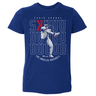 Tarik Skubal 500 Level Toddler SKUUUB T-Shirt - Royal