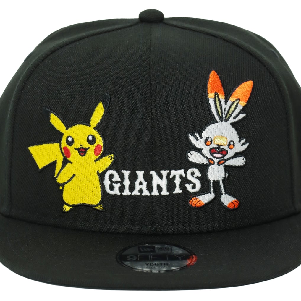 キッズ】ポケモン特別企画 (GIANTS) NEW ERA Youth 9FIFTY