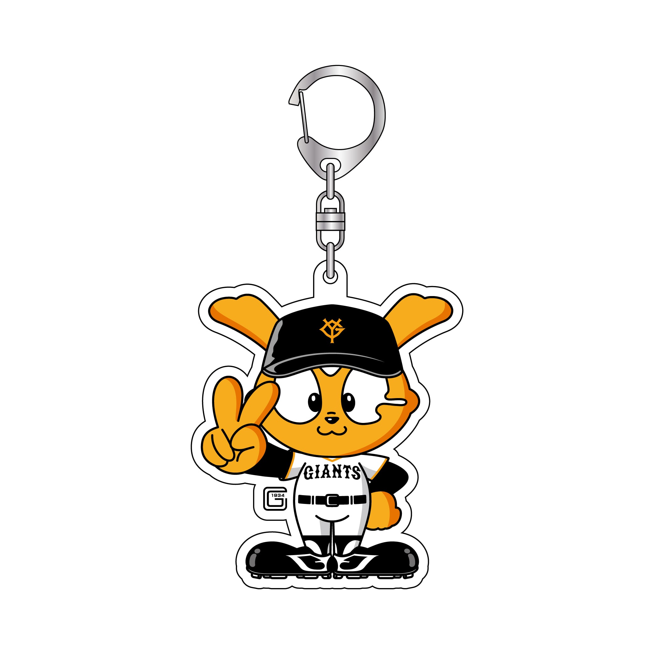 読売ジャイアンツ Vサイン ジャビットアクリルキーホルダー