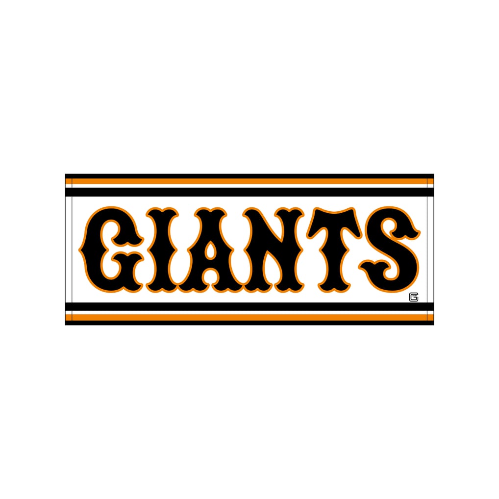 読売ジャイアンツ GIANTS ロゴフェイスタオル