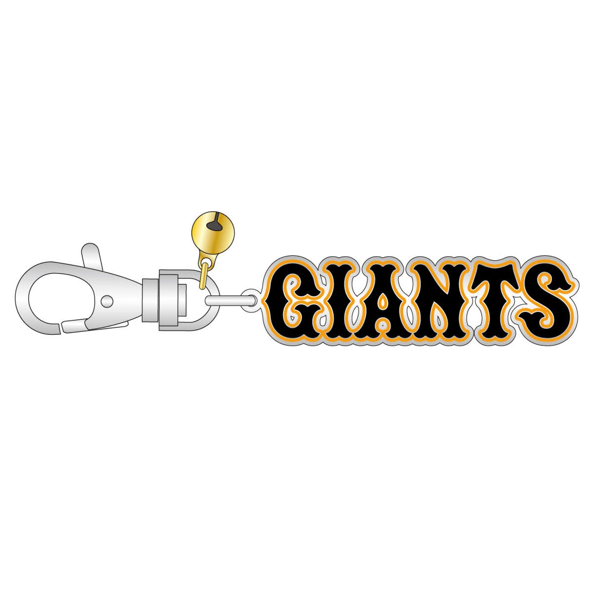 読売ジャイアンツ GIANTS メタルファスナーアクセサリー