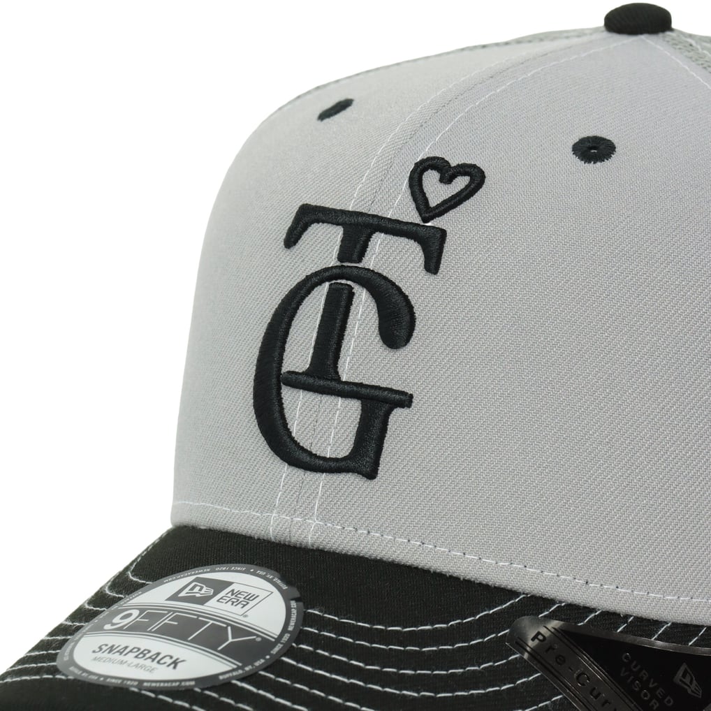 NEW ERA×BASICKS プロコレクション（プラクティス ビジター) グレー 