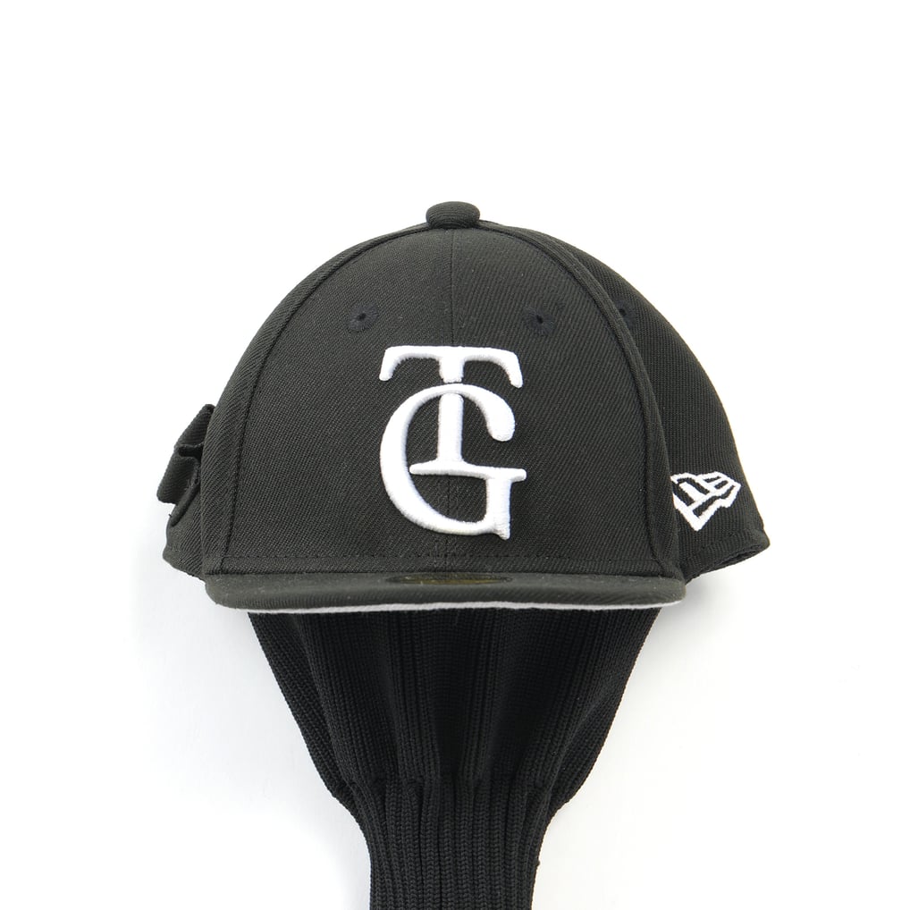 ヘッドカバー (TG) ブラック×ホワイト NEW ERA