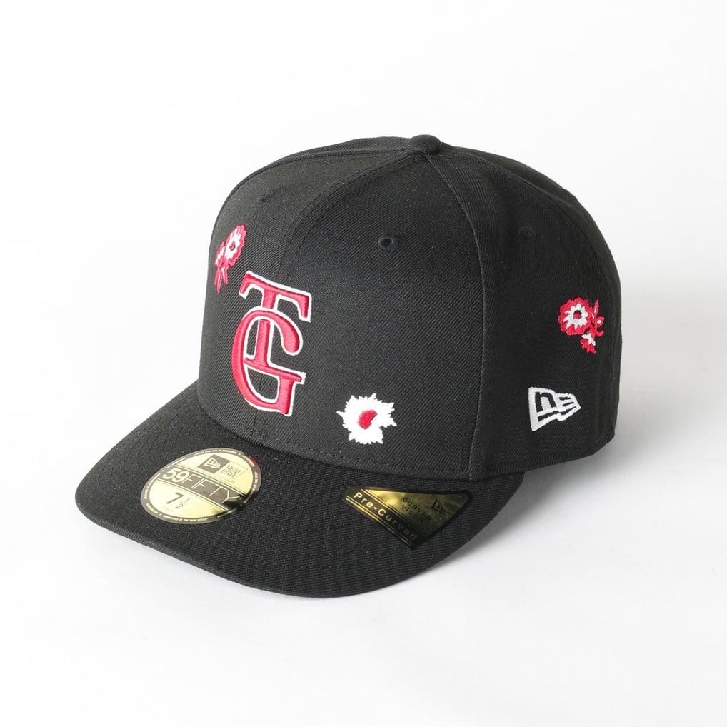 プロコレクション(TG) ブラック×レッド NEW ERA Pre-Carved 59FIFTY