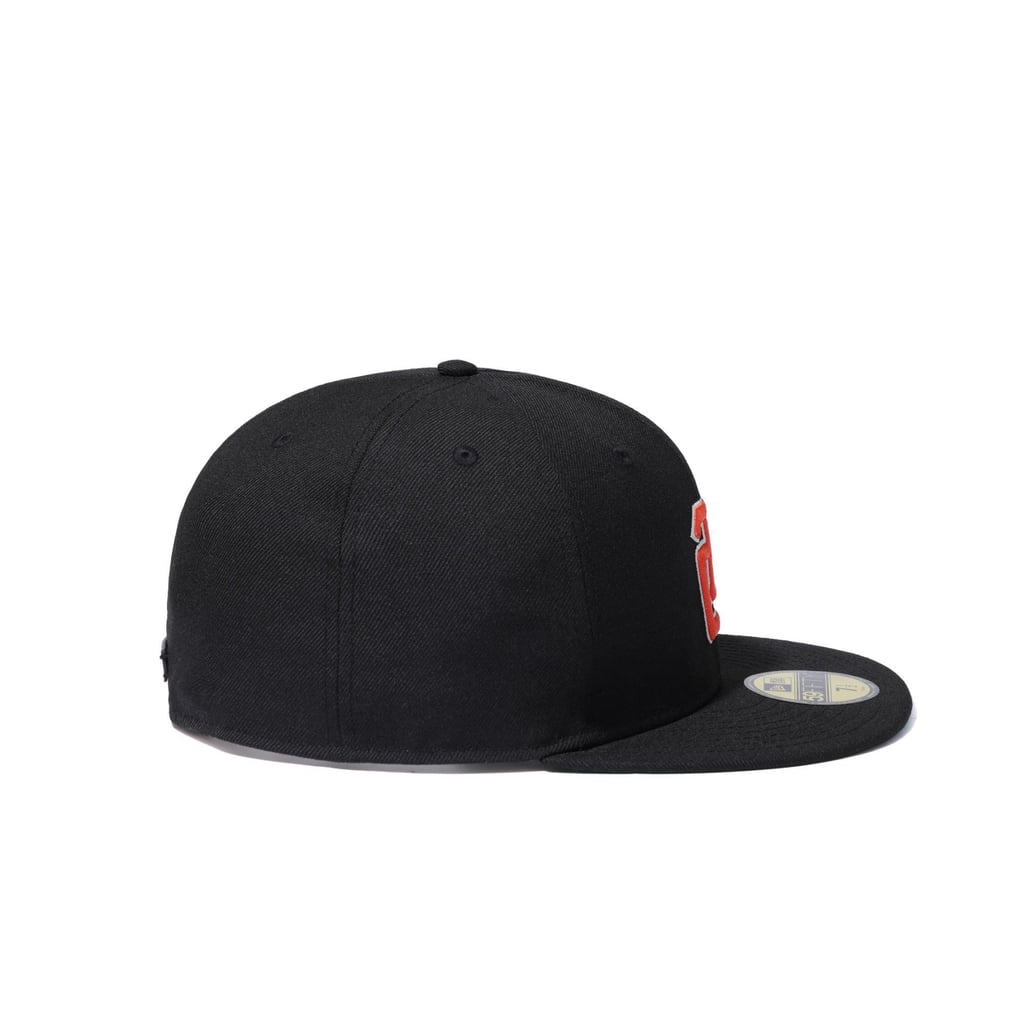 読売ジャイアンツ × NEW ERA × FEAR OF GOD ブラック×オレンジ FG 59FIFTY