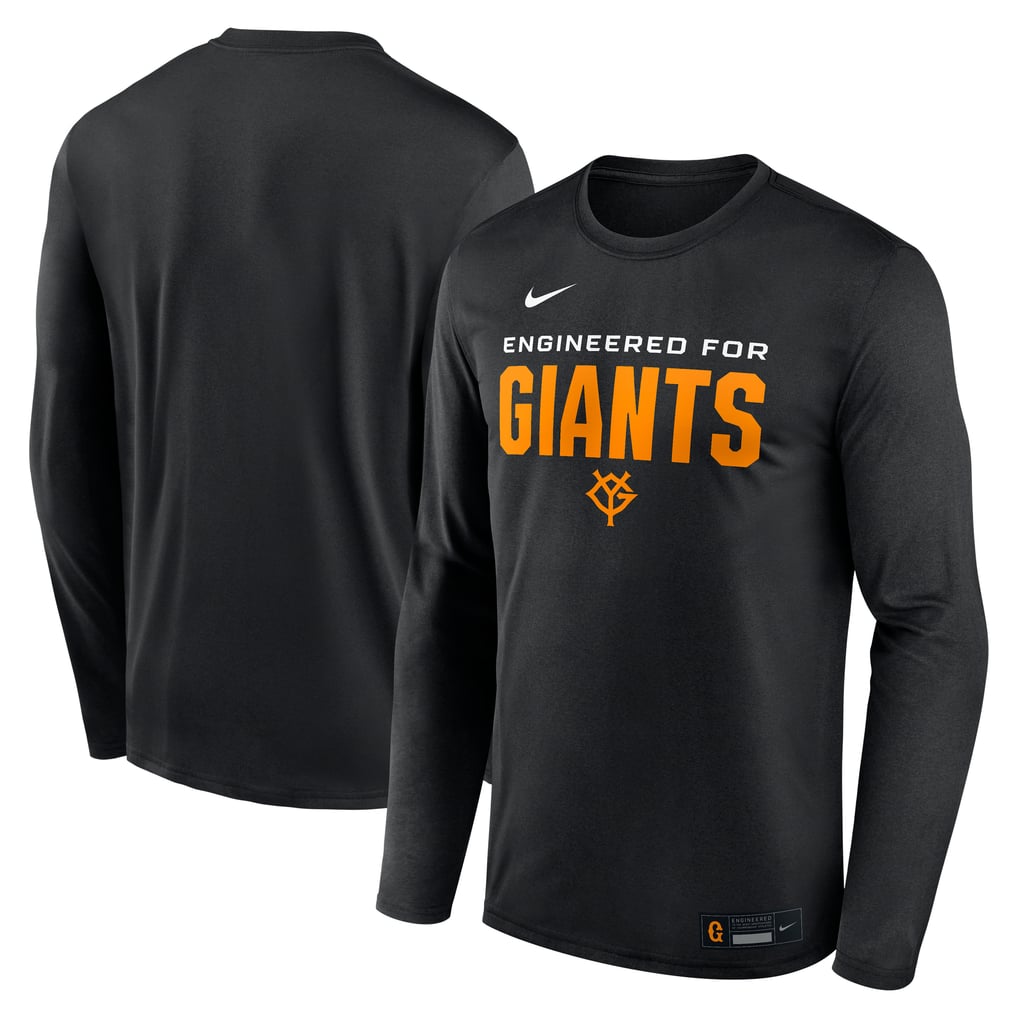 プラクティス ロングスリーブ Tシャツ ブラック NIKE