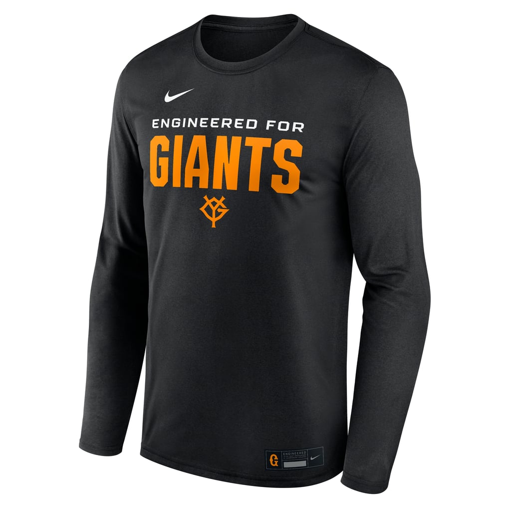 プラクティス ロングスリーブ Tシャツ ブラック NIKE
