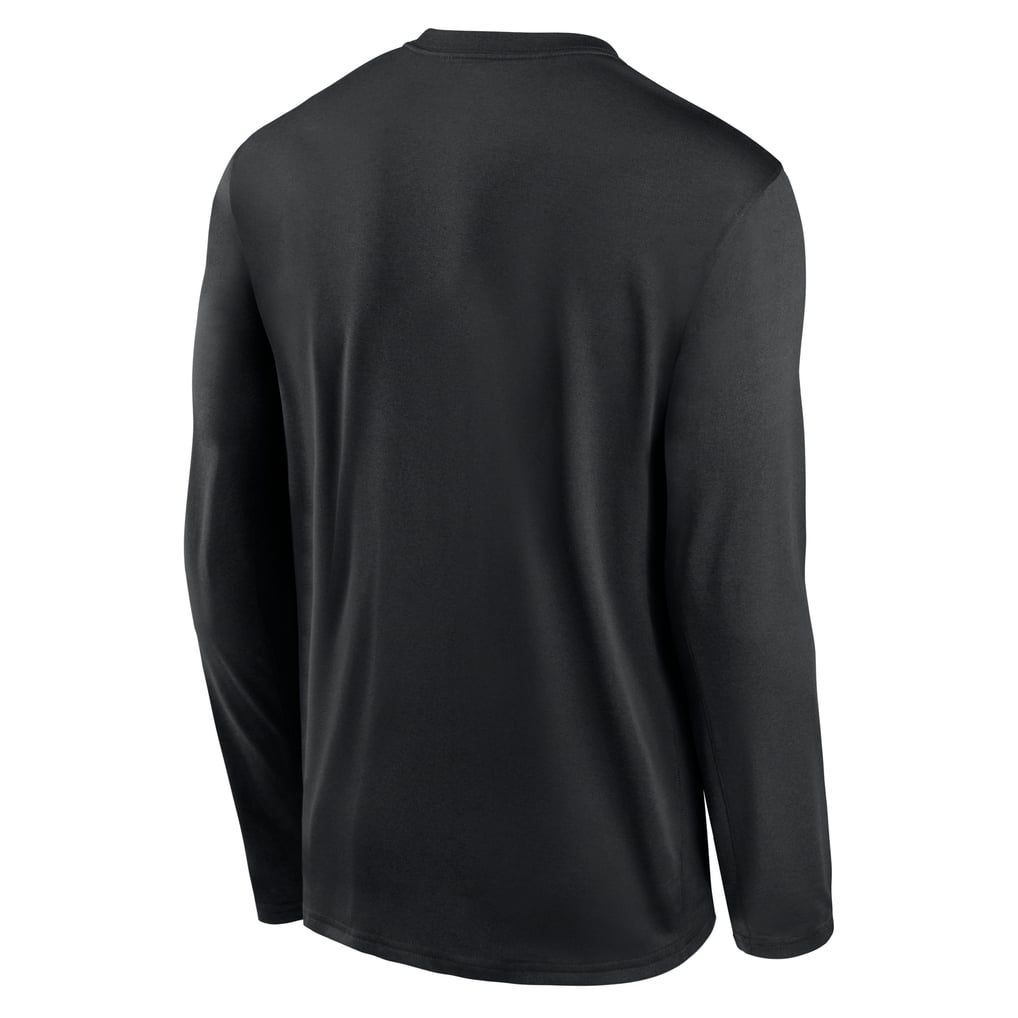 プラクティス ロングスリーブ Tシャツ ブラック NIKE