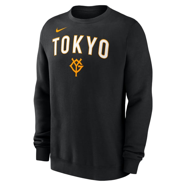 コットン クルーネックフリース (TOKYO×YG) ブラック NIKE FAN GEAR
