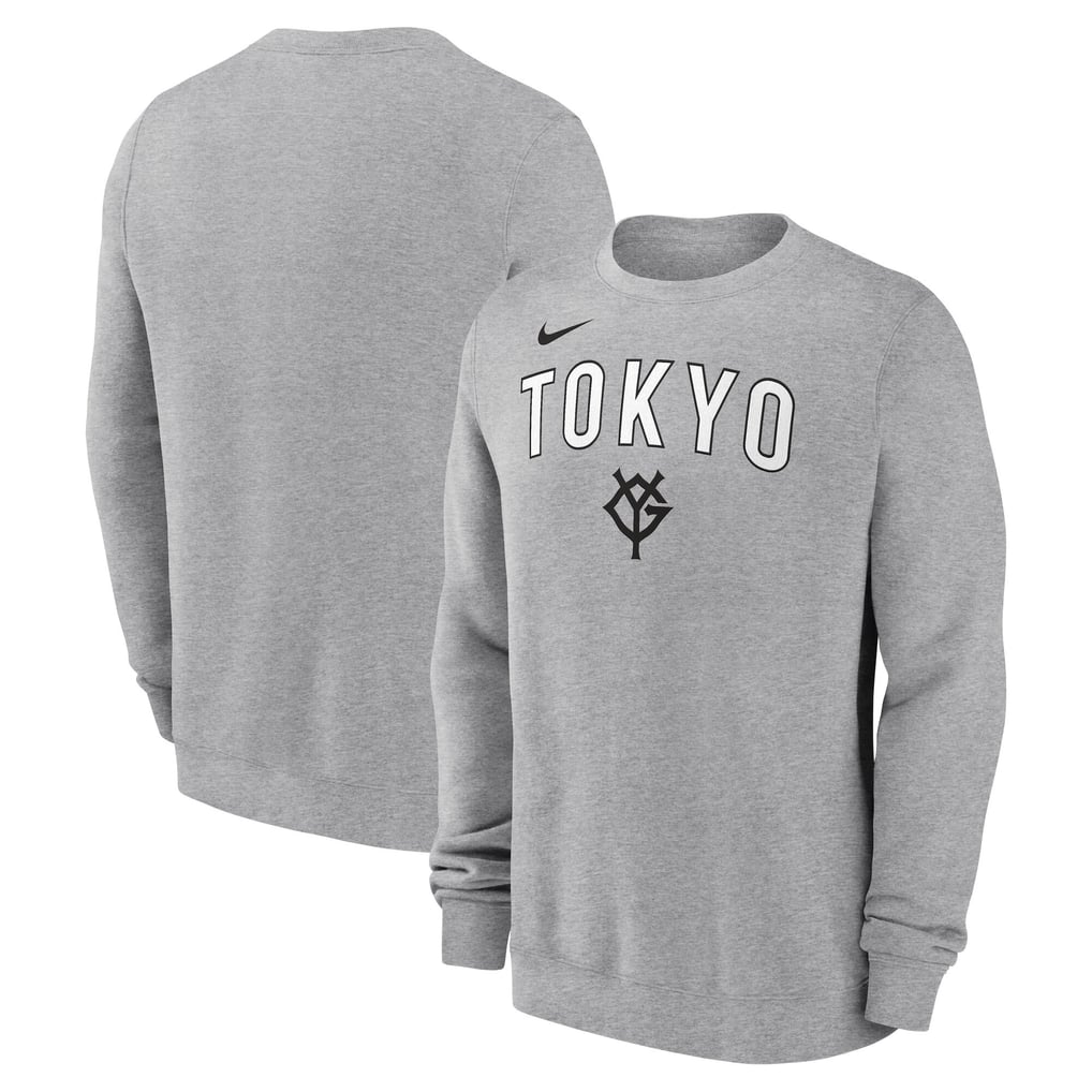 コットン クルーネックフリース (TOKYO×YG) グレー NIKE FAN GEAR
