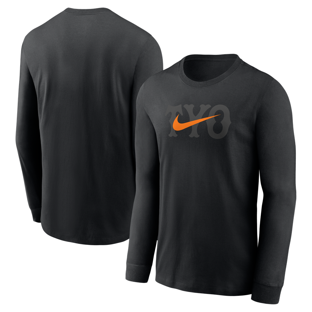 読売ジャイアンツ ナイキ ブラック×オレンジ コットン TYO Swoosh 
