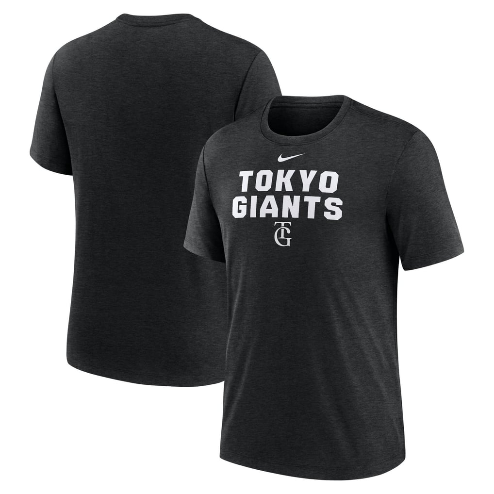 トライブレンド Tシャツ (TOKYO GIANTS TG) ブラックヘザー NIKE FAN GEAR