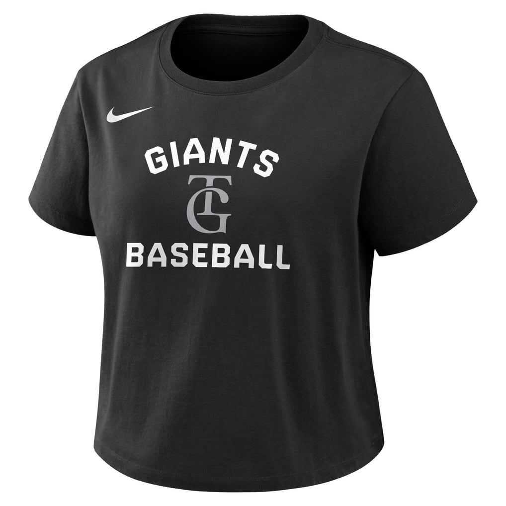 ウィメンズ】 クロップTシャツ (TG GIANTS BASEBALL) ブラック NIKE 