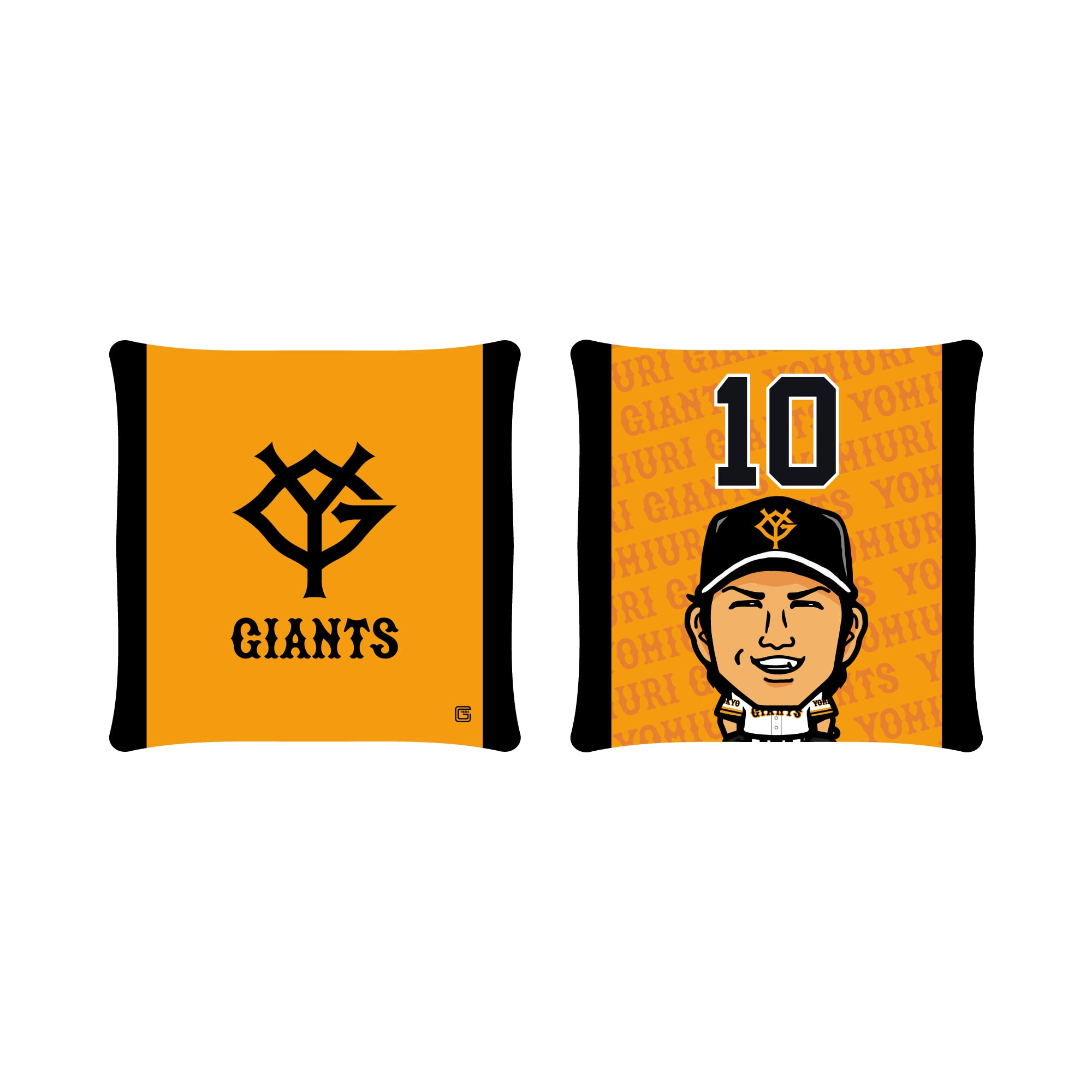 読売ジャイアンツ 甲斐拓也 似顔絵クッション