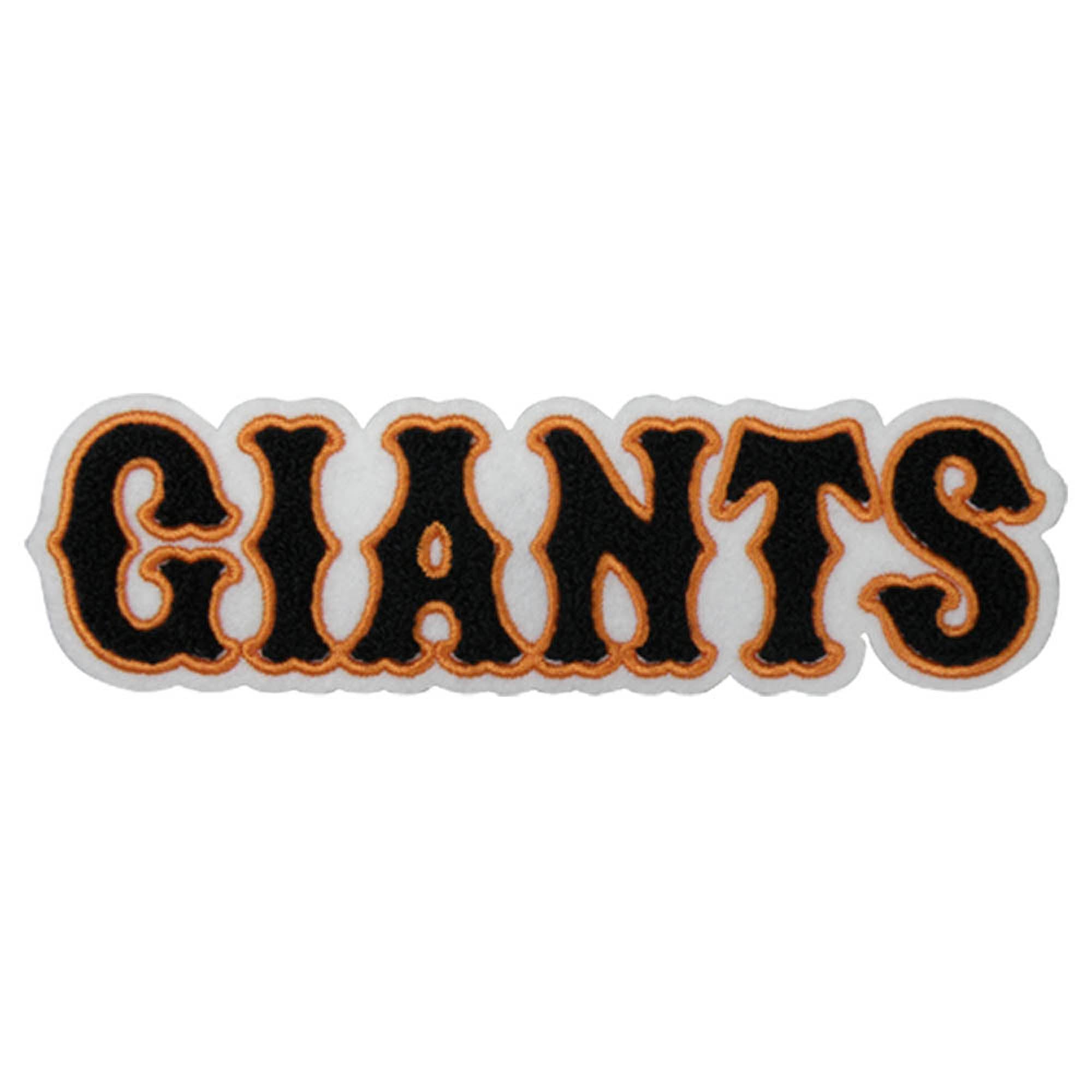 さがら刺繍 アイロンワッペン (GIANTS)