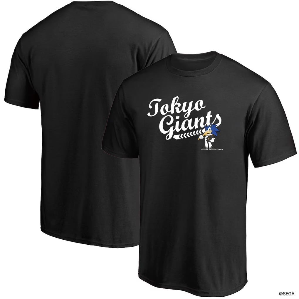 ソニック・ザ・ヘッジホッグ』× GIANTS カレッジ Tシャツ (Tokyo 