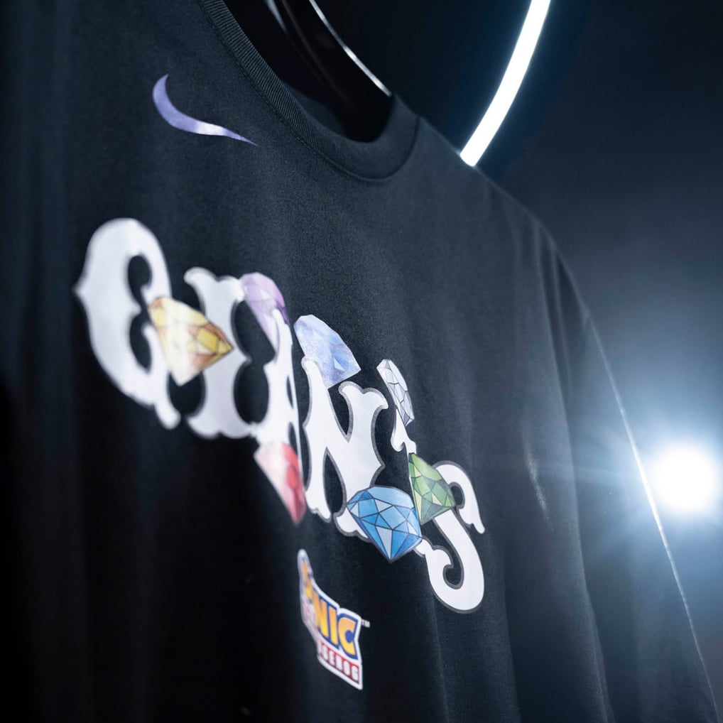 ソニック・ザ・ヘッジホッグ』× GIANTS ポリエステル Tシャツ (GIANTS 