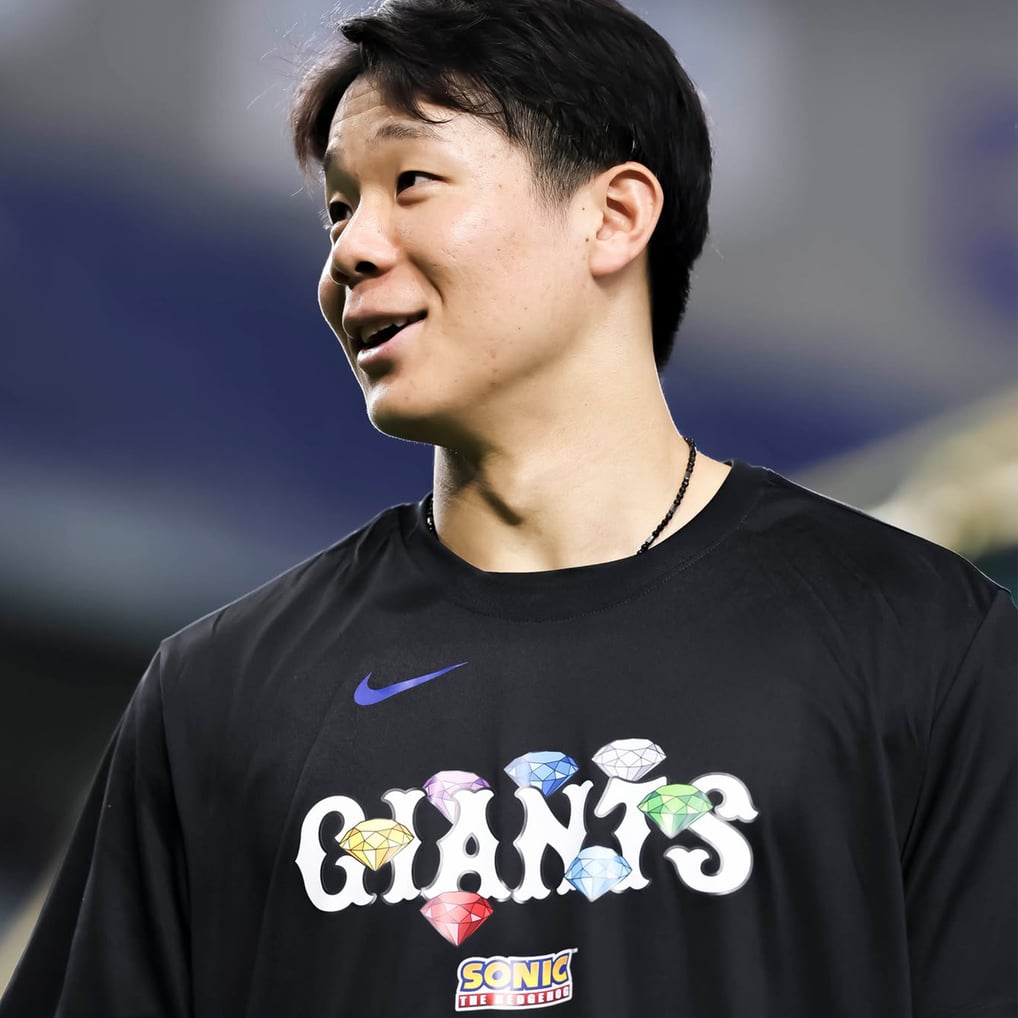 ソニック・ザ・ヘッジホッグ』× GIANTS ポリエステル Tシャツ (GIANTS 