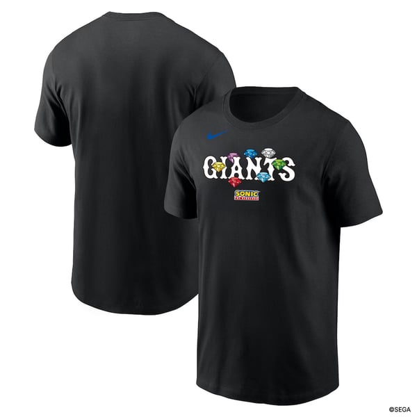 ソニック・ザ・ヘッジホッグ』× GIANTS ポリエステル Tシャツ (GIANTS 