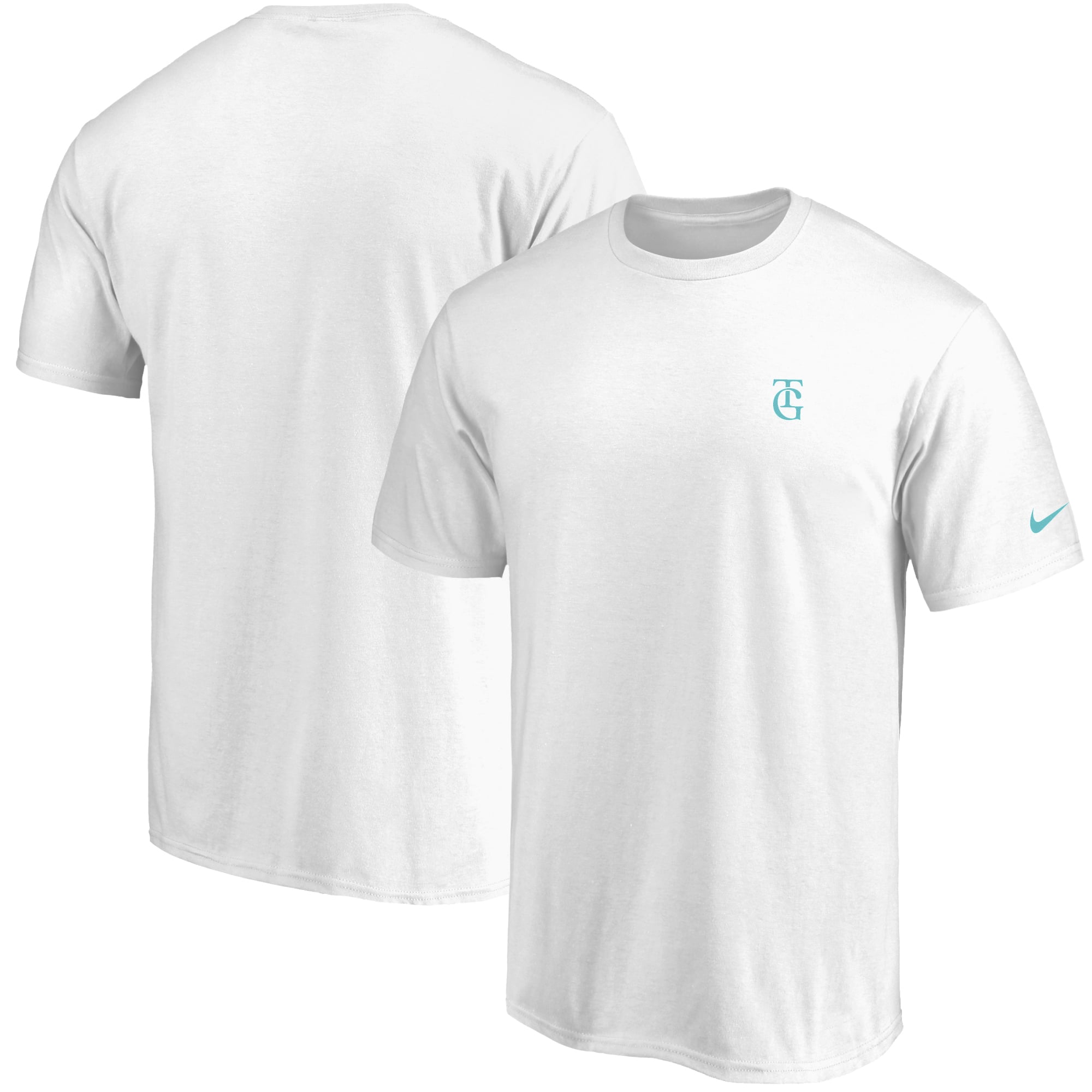 TG コットン エンブロイダリー Tシャツ ターコイズ NIKE