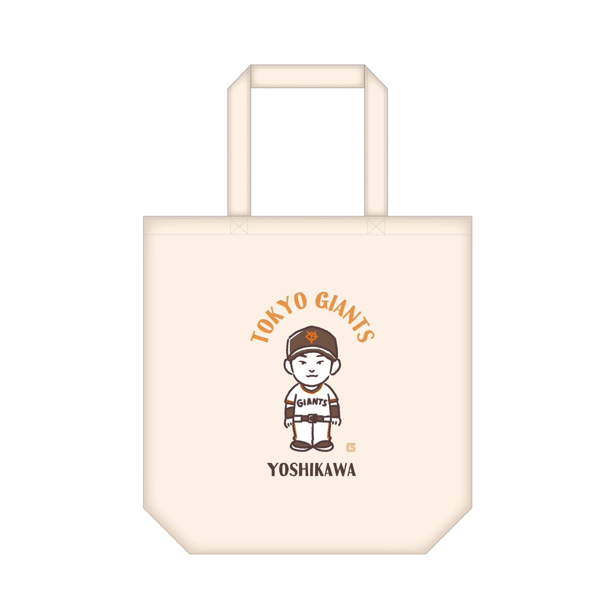 読売ジャイアンツ イラスト トートバッグ #2 吉川尚輝