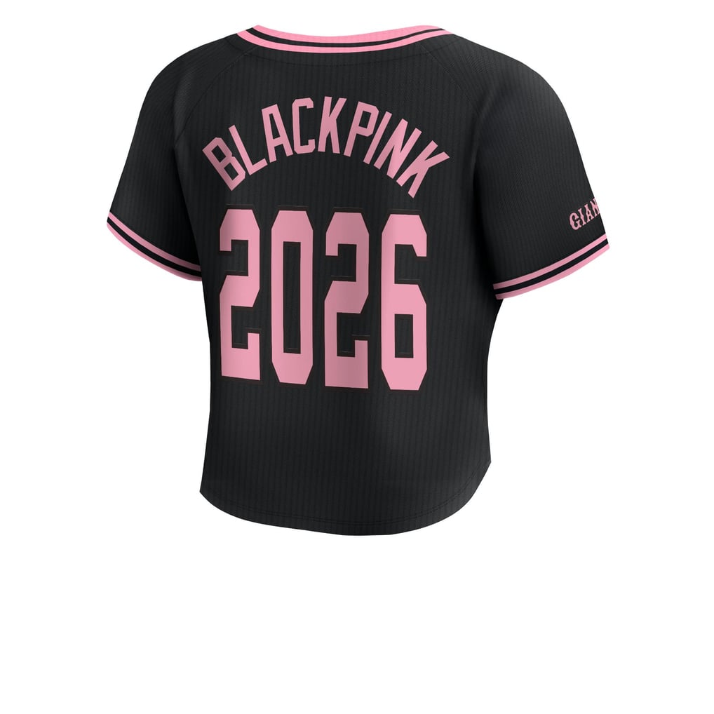 読売ジャイアンツ×BLACKPINK ブラック クロップド ユニホーム