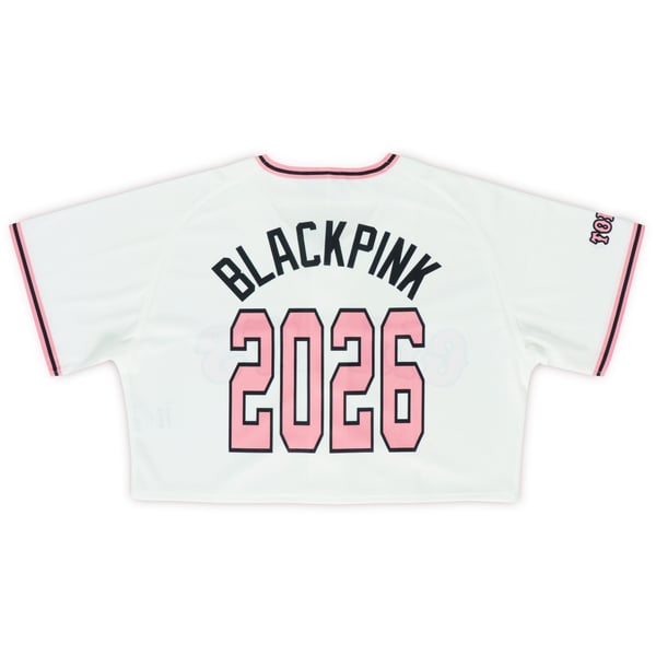 読売ジャイアンツ×BLACKPINK ホワイト クロップド ユニホーム