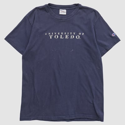 Toledo Rockets Champion 2000s T-shirt - Navy - S by Fanatics Real Vintage