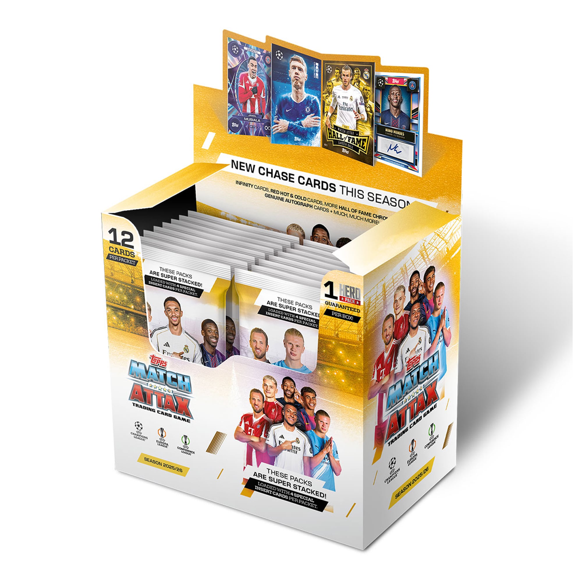 Topps UCC Match Attax 2025/26 Card Packet (Full CDU x 32 packet)