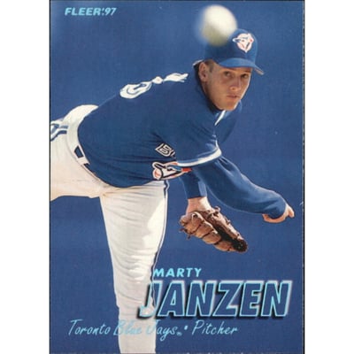 1997 Fleer Tiffany #243 Marty Janzen
