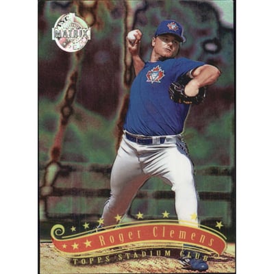 1997 Stadium Club Matrix #209 Roger Clemens
