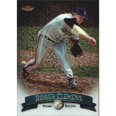 1998 Finest Oversize #A7 Roger Clemens