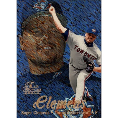 1998 Flair Showcase Row 1 #21 Roger Clemens