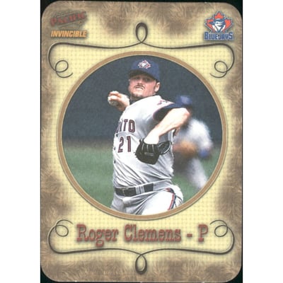 1998 Pacific Invincible Photoengravings #17 Roger Clemens