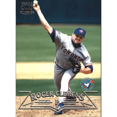 1998 Pacific Silver #215 Roger Clemens