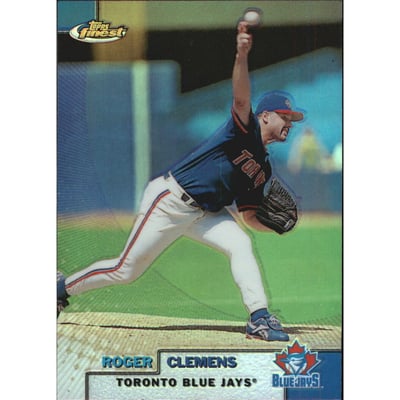 1999 Finest Refractors #80 Roger Clemens