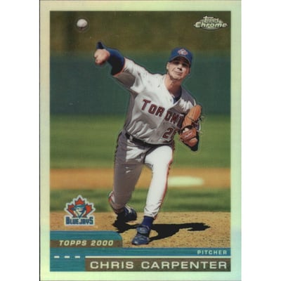 2000 Topps Chrome Refractors #311 Chris Carpenter