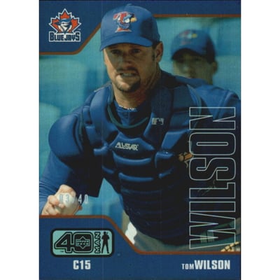 2002 Upper Deck 40-Man Electric Rainbow #92 Tom Wilson