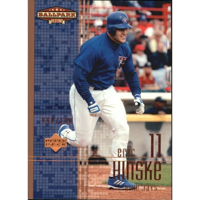 2002 Upper Deck Ballpark Idols Bronze #18 Eric Hinske