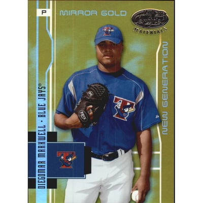 2003 Leaf Certified Materials Mirror Gold #229 Diegomar Markwell NG