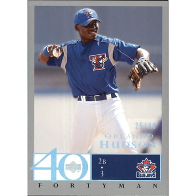 2003 Upper Deck 40-Man Rainbow #56 Orlando Hudson