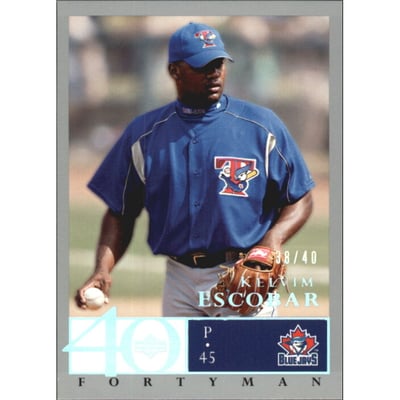2003 Upper Deck 40-Man Rainbow #57 Kelvim Escobar