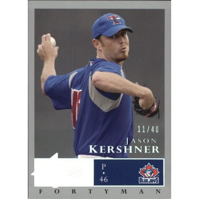2003 Upper Deck 40-Man Rainbow #70 Jason Kershner