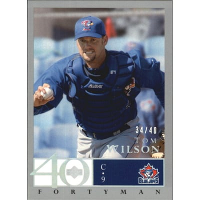 2003 Upper Deck 40-Man Rainbow #76 Tom Wilson