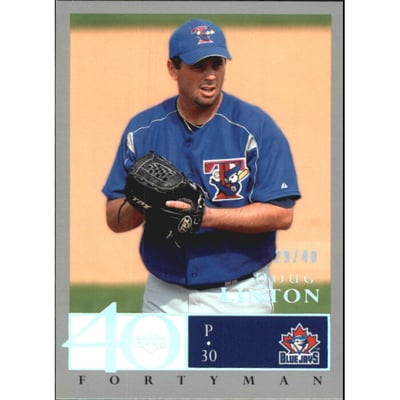 2003 Upper Deck 40-Man Rainbow #78 Doug Linton