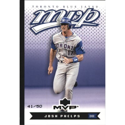 2003 Upper Deck MVP Black #213 Josh Phelps