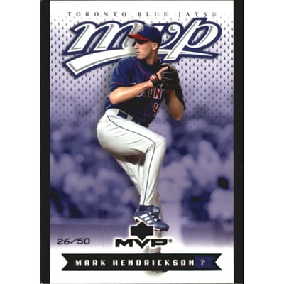 2003 Upper Deck MVP Black #214 Mark Hendrickson