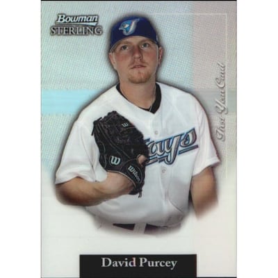 2004 Bowman Sterling Refractors #DPU David Purcey FY