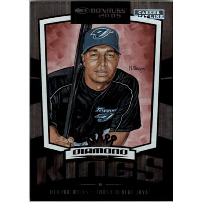 2005 Donruss Stat Line Career #25 Vernon Wells DK/81